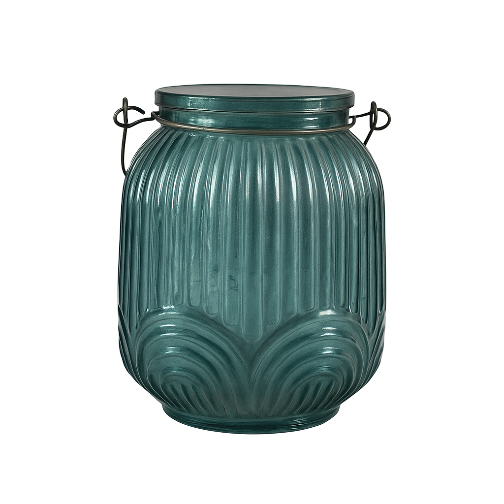 The Adriatic Ribbed Lantern Jar