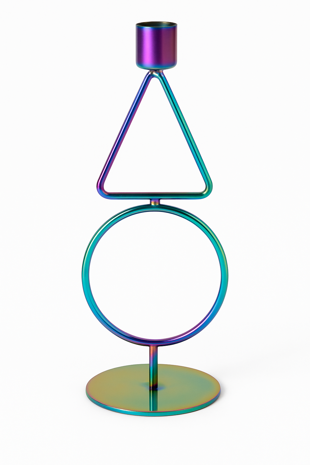 The Aurora Prism Candle Stand