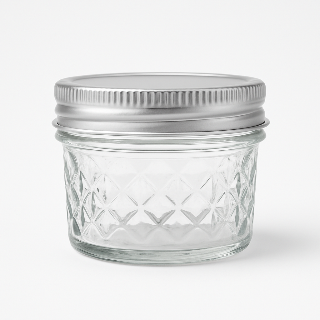 Frosted Diamond Mini Jar