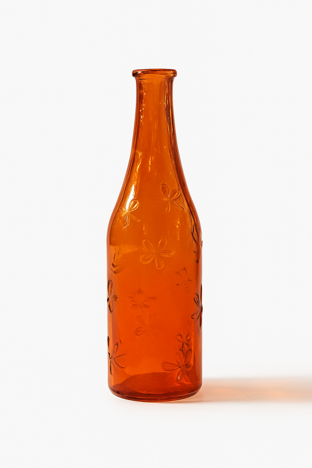 The Amber Flora Bottle Vase