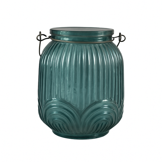 The Adriatic Ribbed Lantern Jar